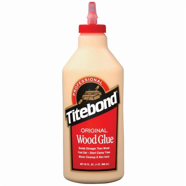 Titebond Outdoor Adhesive, Crystal Clear, 1 qt 5065
